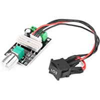 DC 6V 12V 24V 3A Controlador de Velocidad de Motor PWM Control Motor Velocidad Regulador con Interruptor de Reversación